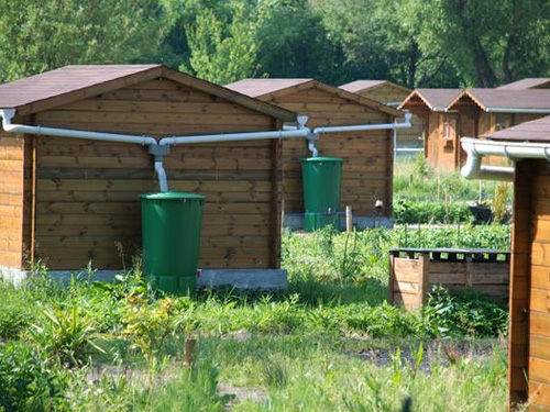 Récupération et utilisation de l'eau de pluie dans les opérations de construction